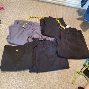 Scrubs size large women 39" tall